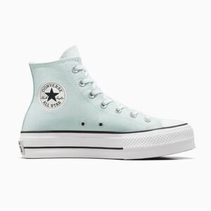Converse All Star Lift Women's Platform Sneakers In Light Turquoise Mint Sze 8